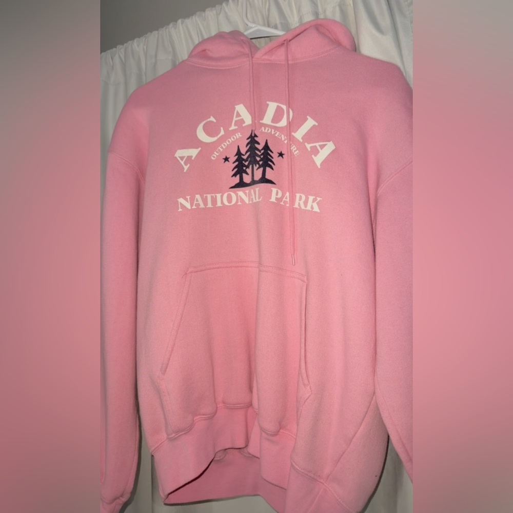 Pink Graphic Women's Sweater